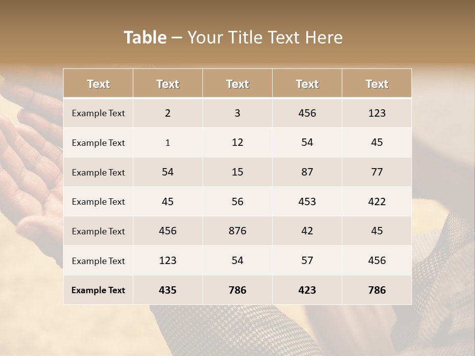 Portrait Sharia East PowerPoint Template