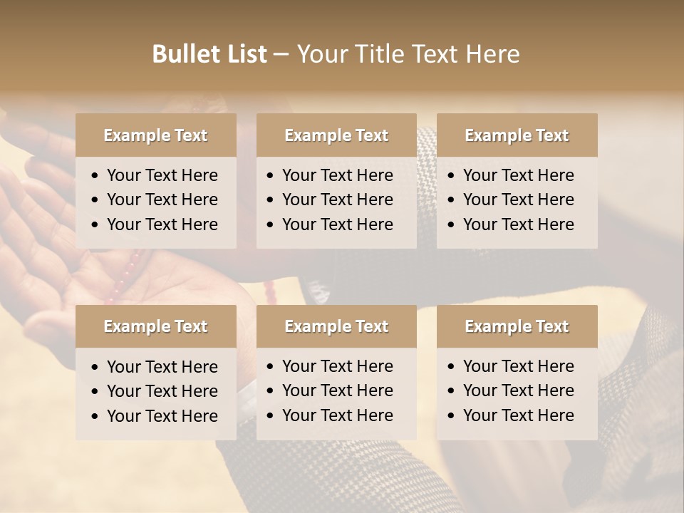 Portrait Sharia East PowerPoint Template