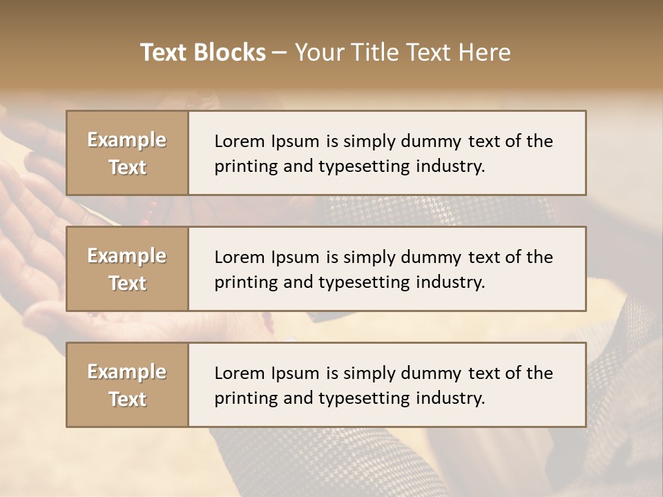 Portrait Sharia East PowerPoint Template