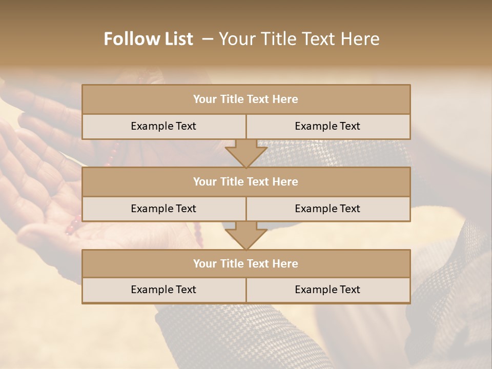 Portrait Sharia East PowerPoint Template