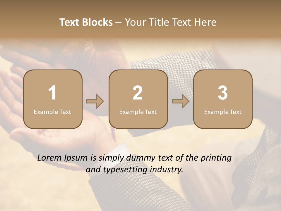 Portrait Sharia East PowerPoint Template