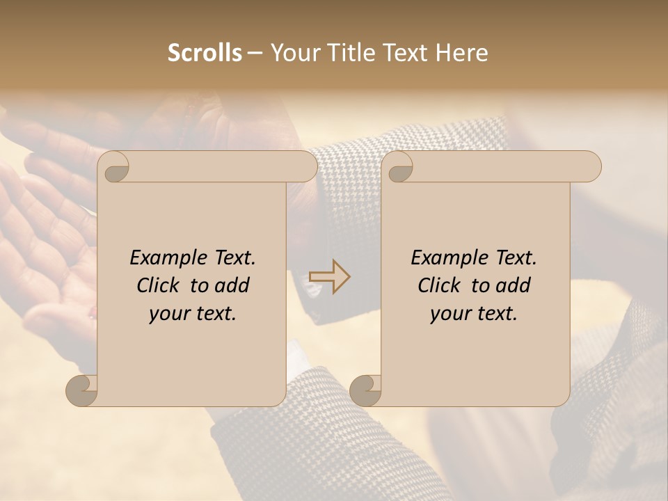 Portrait Sharia East PowerPoint Template