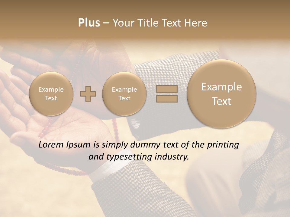 Portrait Sharia East PowerPoint Template