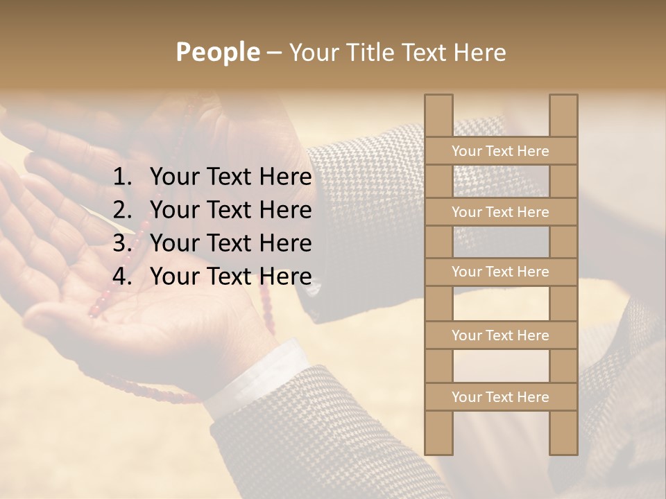 Portrait Sharia East PowerPoint Template