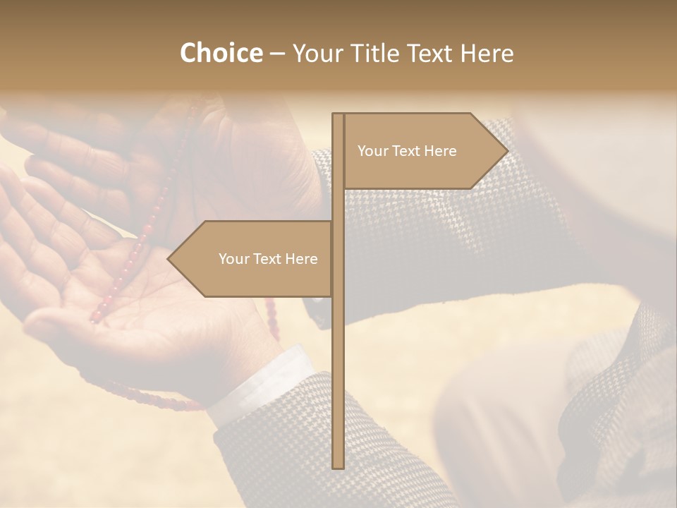 Portrait Sharia East PowerPoint Template