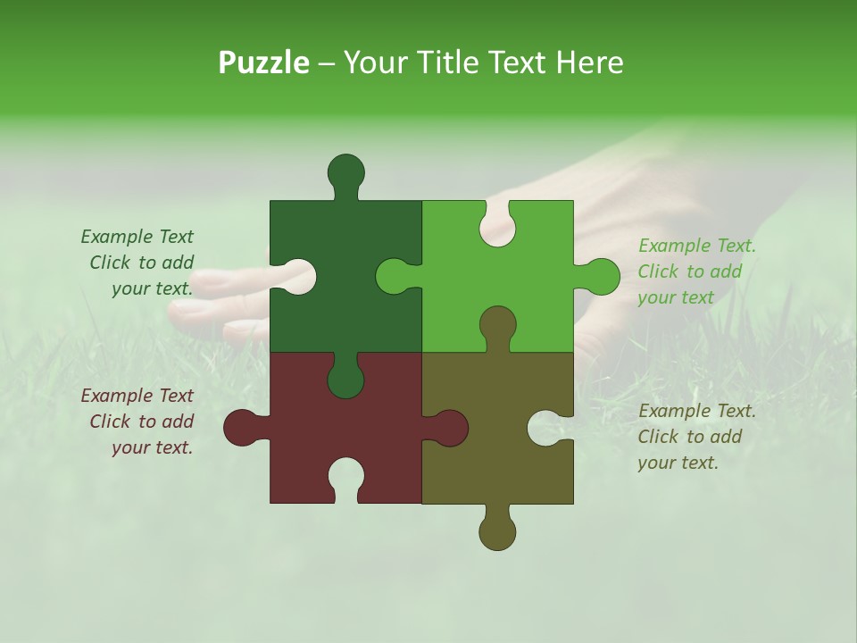 Field Relaxation Natural PowerPoint Template