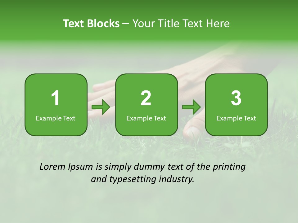 Field Relaxation Natural PowerPoint Template