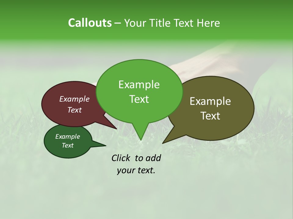 Field Relaxation Natural PowerPoint Template