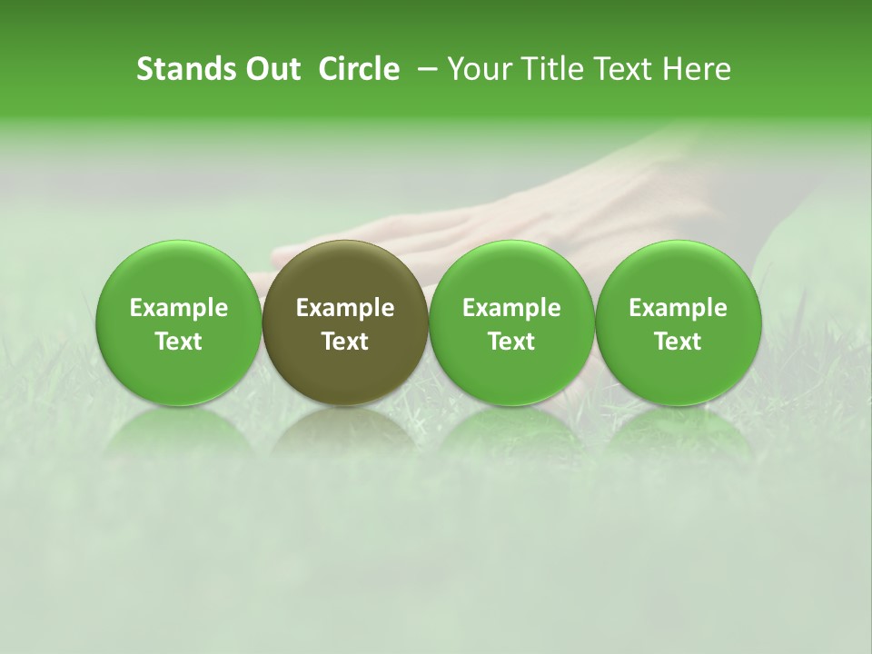 Field Relaxation Natural PowerPoint Template