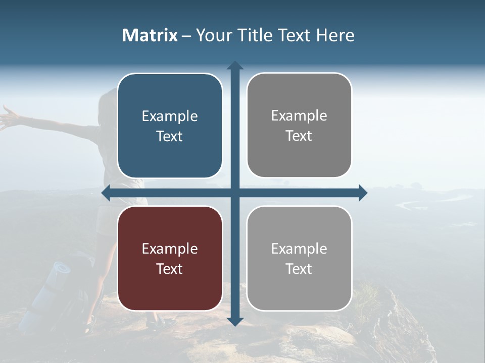 Traveler Sport Horizon PowerPoint Template