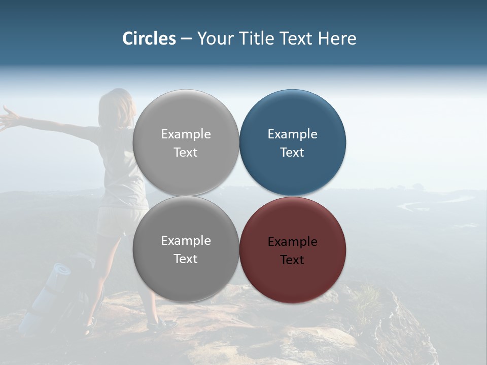 Traveler Sport Horizon PowerPoint Template