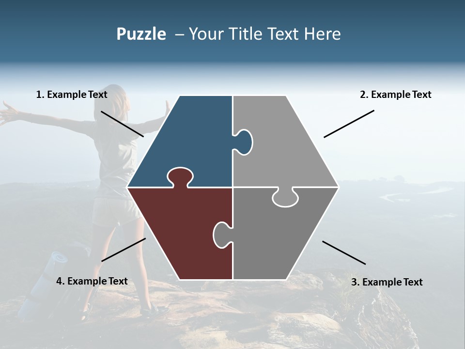 Traveler Sport Horizon PowerPoint Template