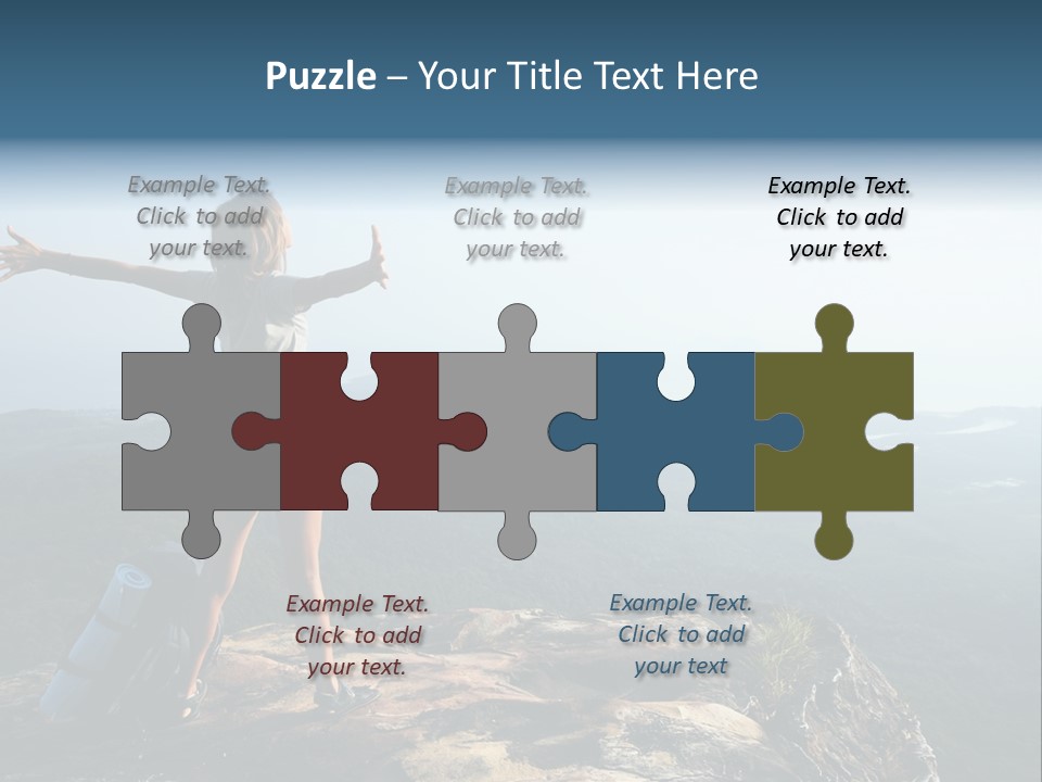 Traveler Sport Horizon PowerPoint Template