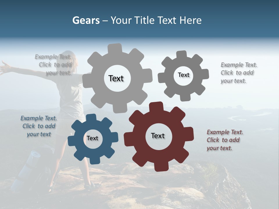 Traveler Sport Horizon PowerPoint Template