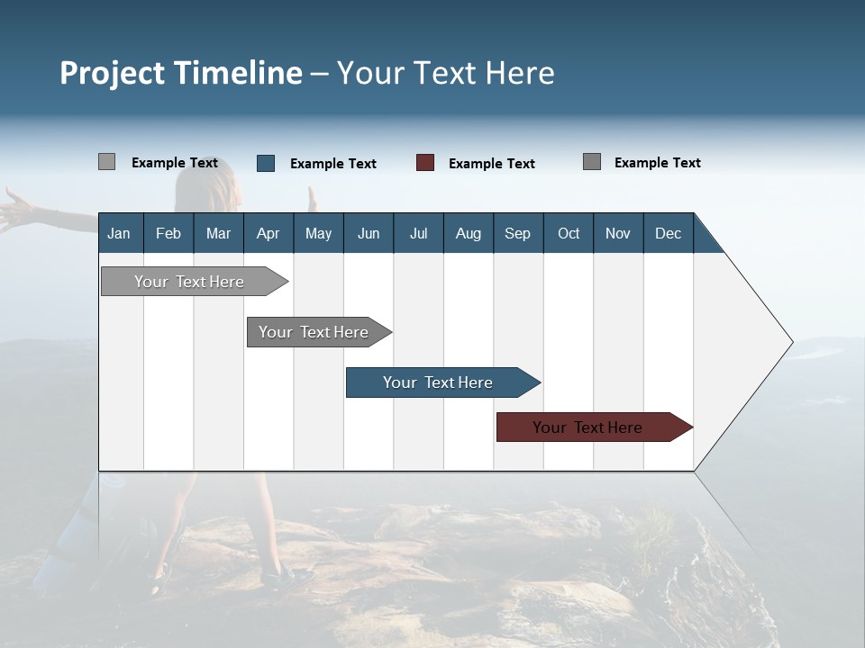 Traveler Sport Horizon PowerPoint Template