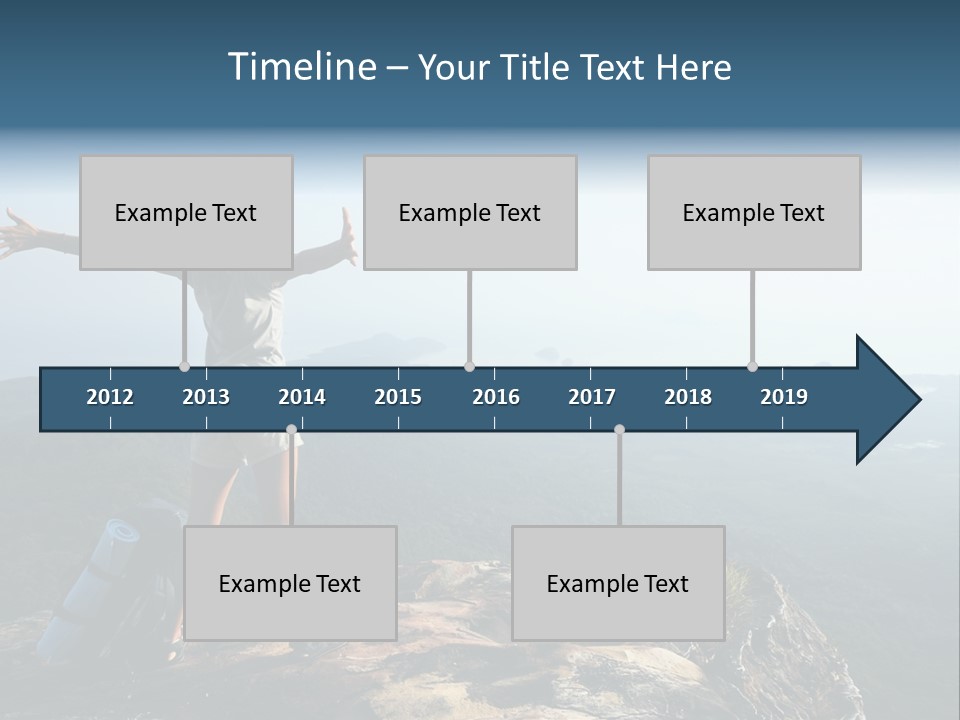 Traveler Sport Horizon PowerPoint Template