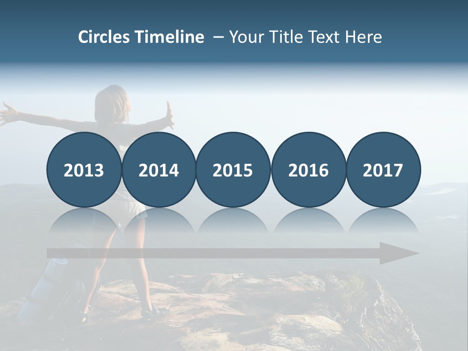 Traveler Sport Horizon PowerPoint Template