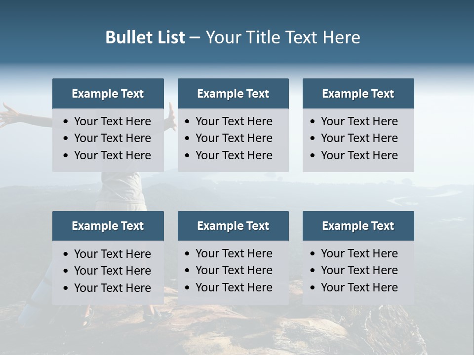 Traveler Sport Horizon PowerPoint Template