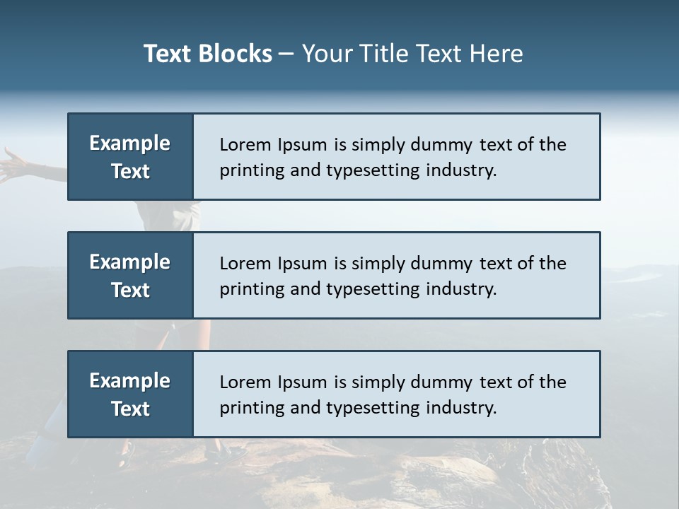 Traveler Sport Horizon PowerPoint Template