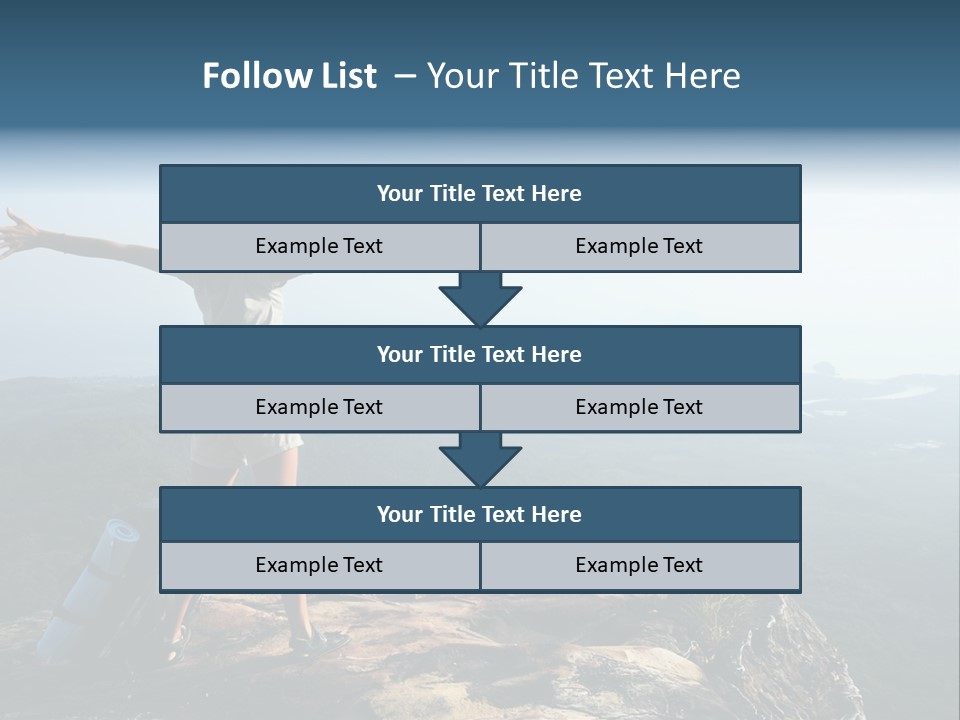 Traveler Sport Horizon PowerPoint Template