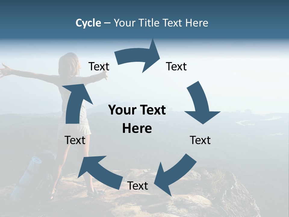 Traveler Sport Horizon PowerPoint Template