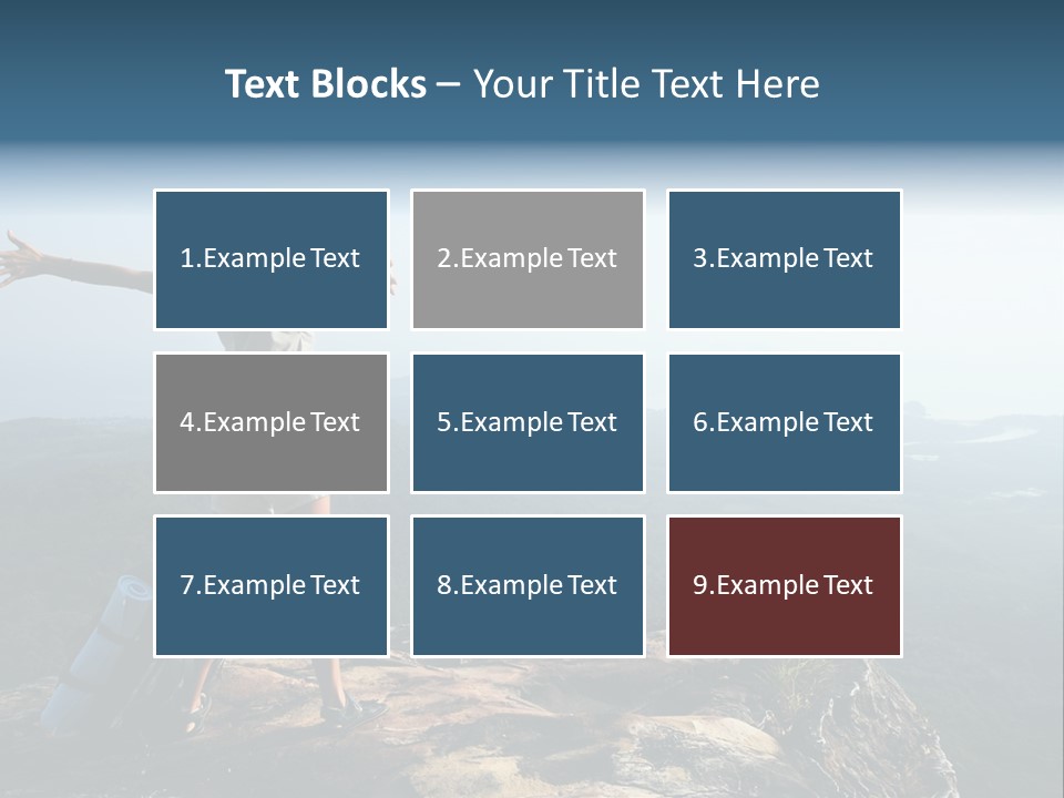 Traveler Sport Horizon PowerPoint Template