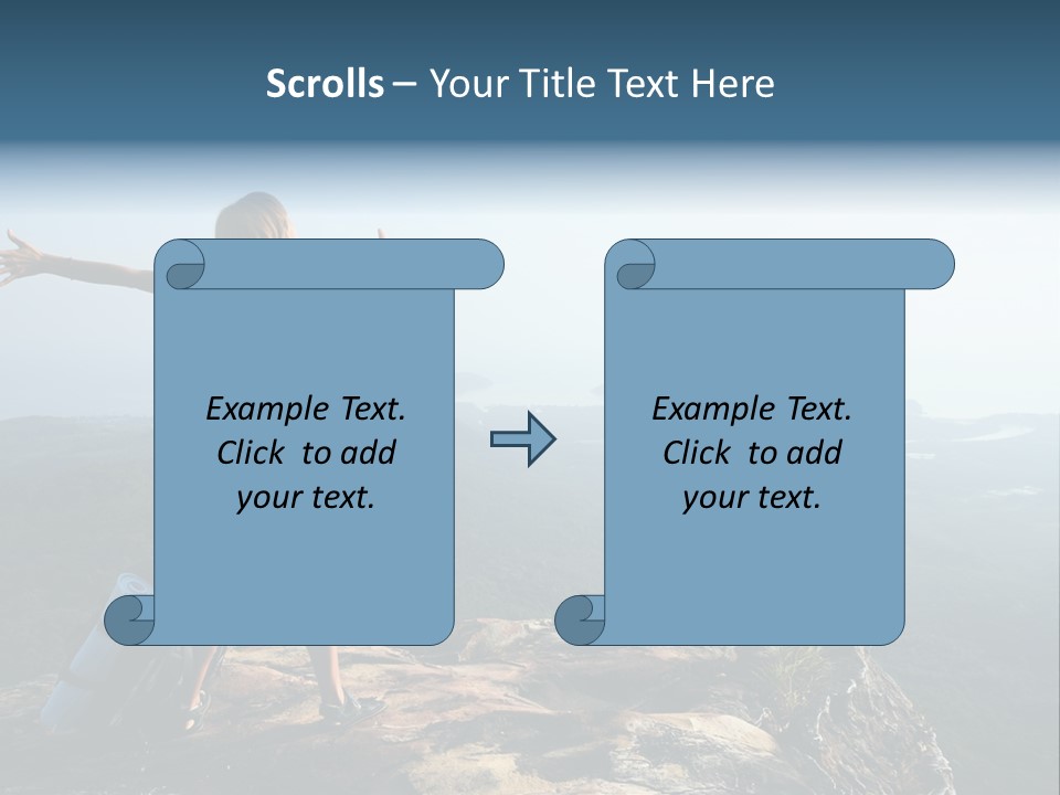 Traveler Sport Horizon PowerPoint Template