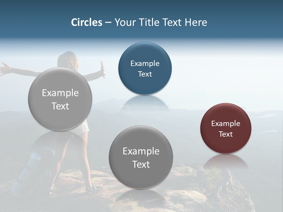 Traveler Sport Horizon PowerPoint Template