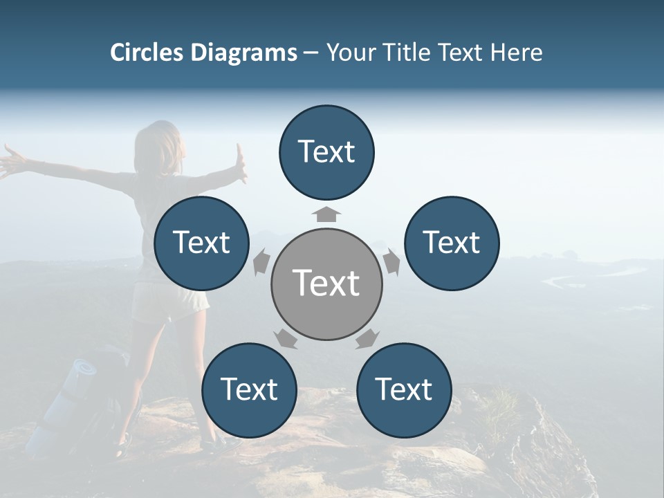 Traveler Sport Horizon PowerPoint Template