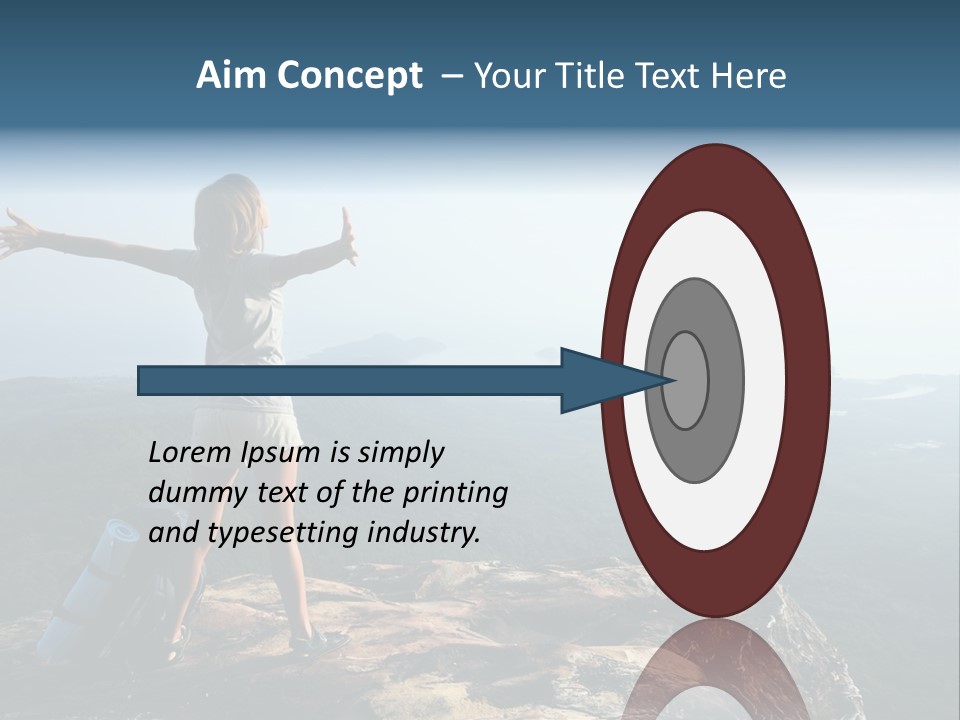Traveler Sport Horizon PowerPoint Template