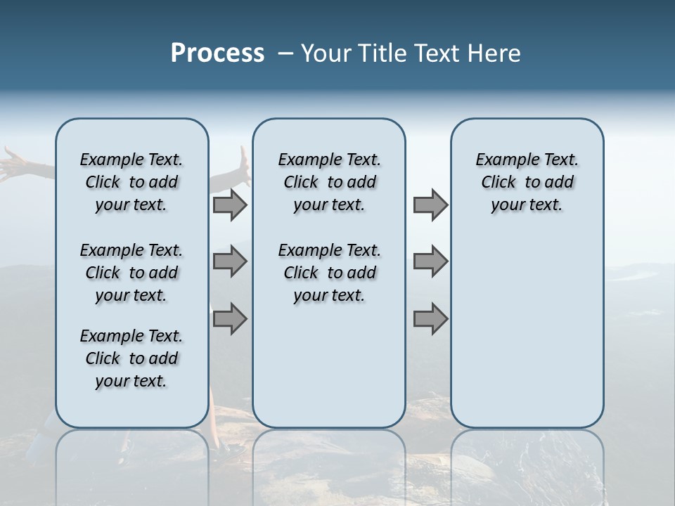 Traveler Sport Horizon PowerPoint Template