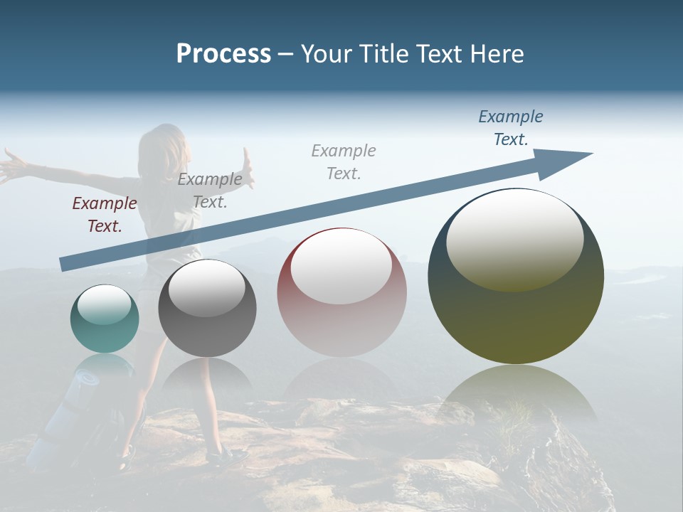 Traveler Sport Horizon PowerPoint Template