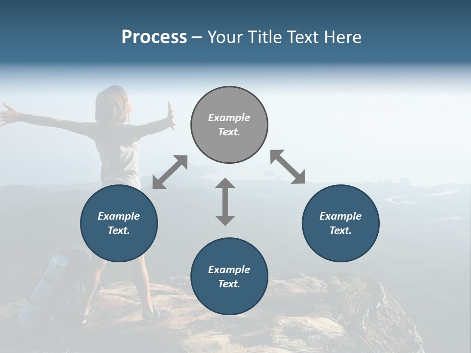 Traveler Sport Horizon PowerPoint Template