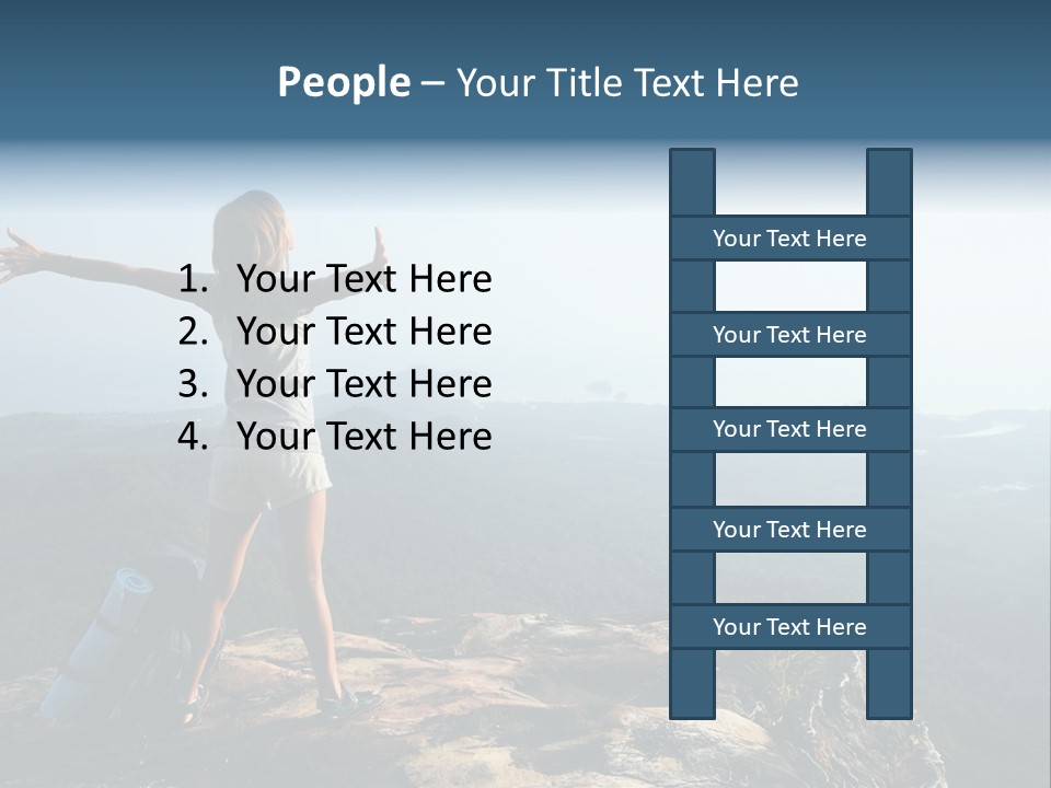 Traveler Sport Horizon PowerPoint Template