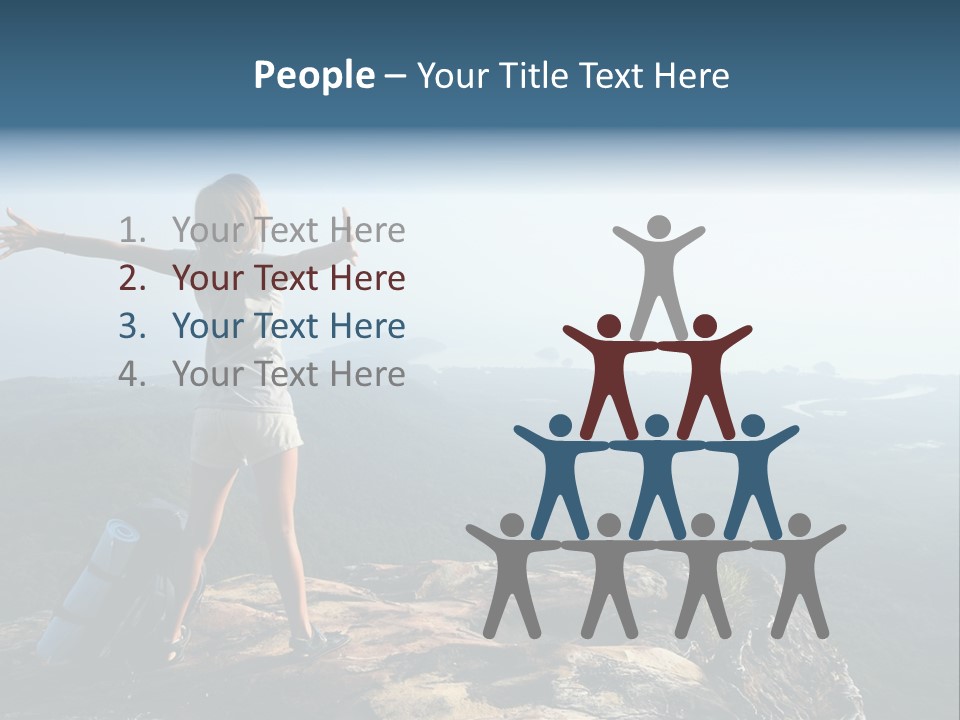 Traveler Sport Horizon PowerPoint Template