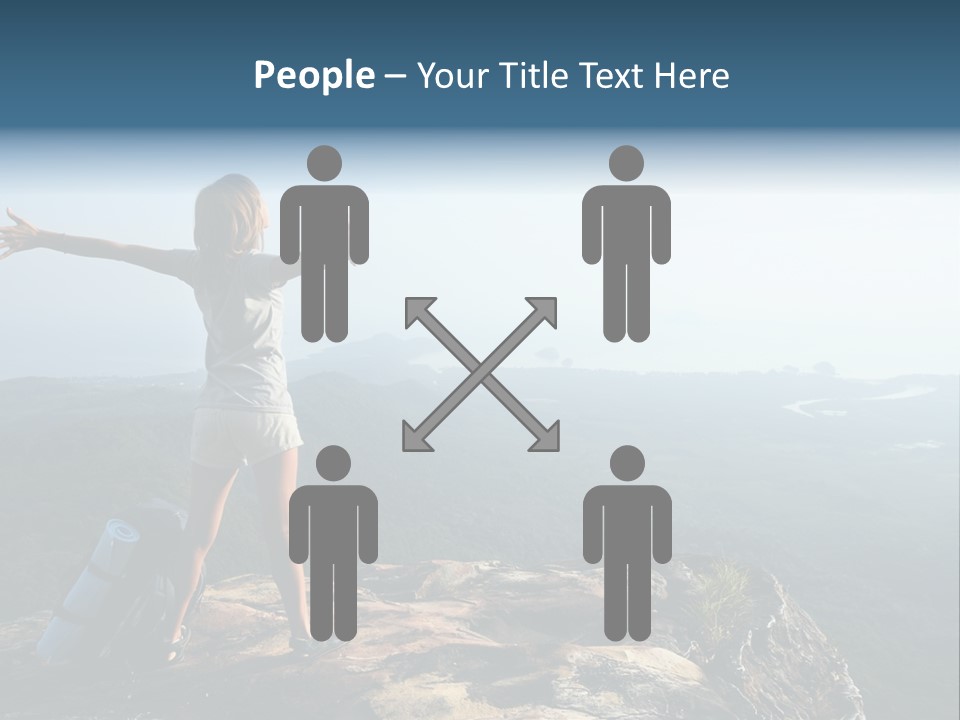 Traveler Sport Horizon PowerPoint Template