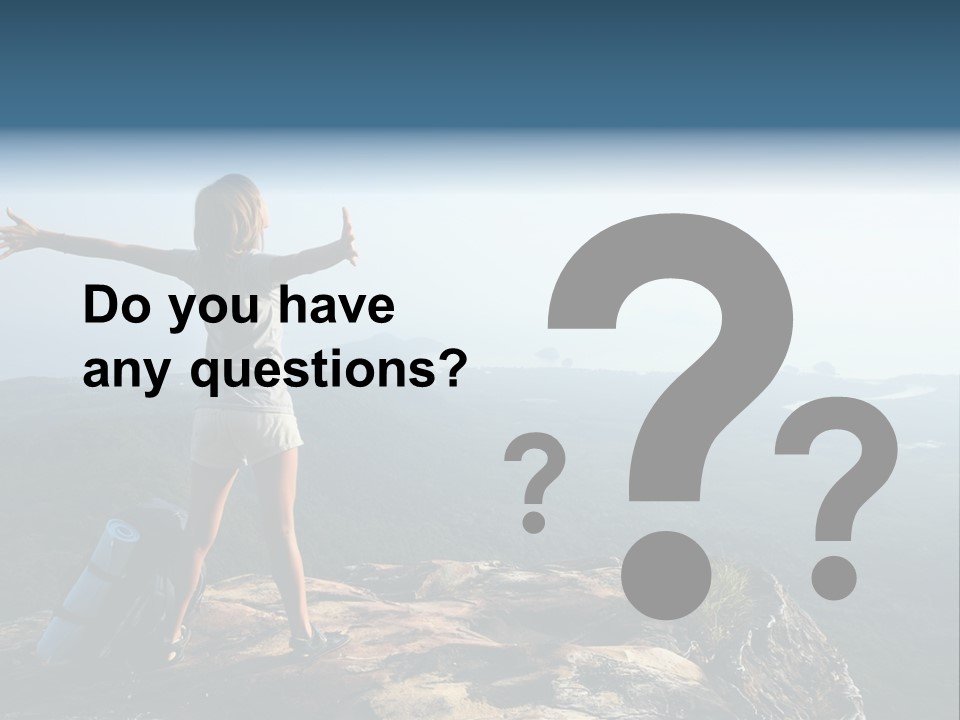 Traveler Sport Horizon PowerPoint Template