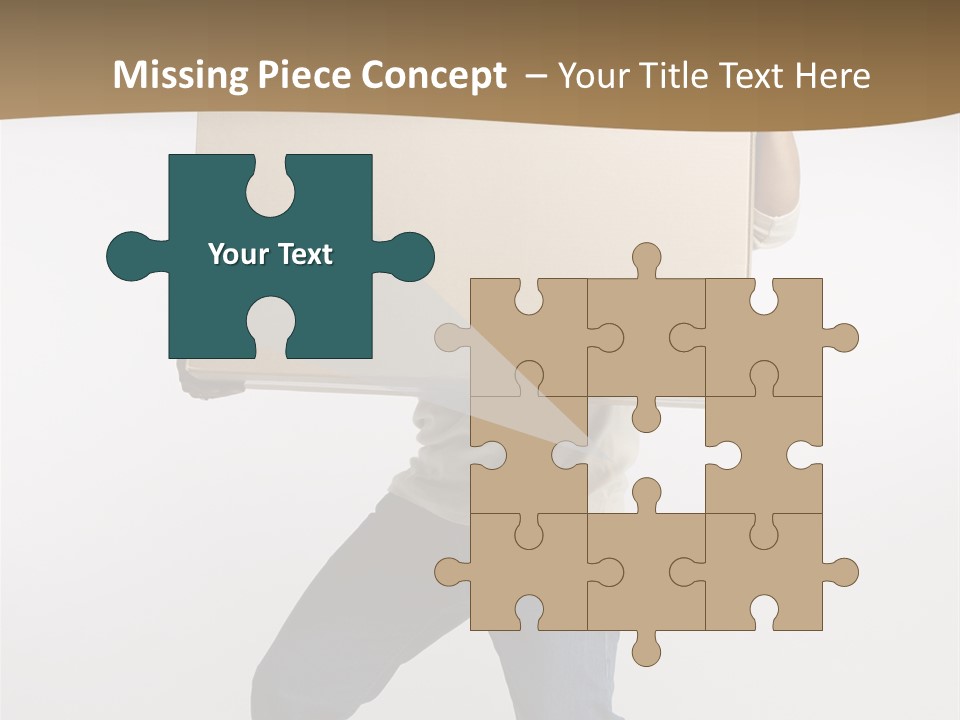 Paper Courier Heavy PowerPoint Template