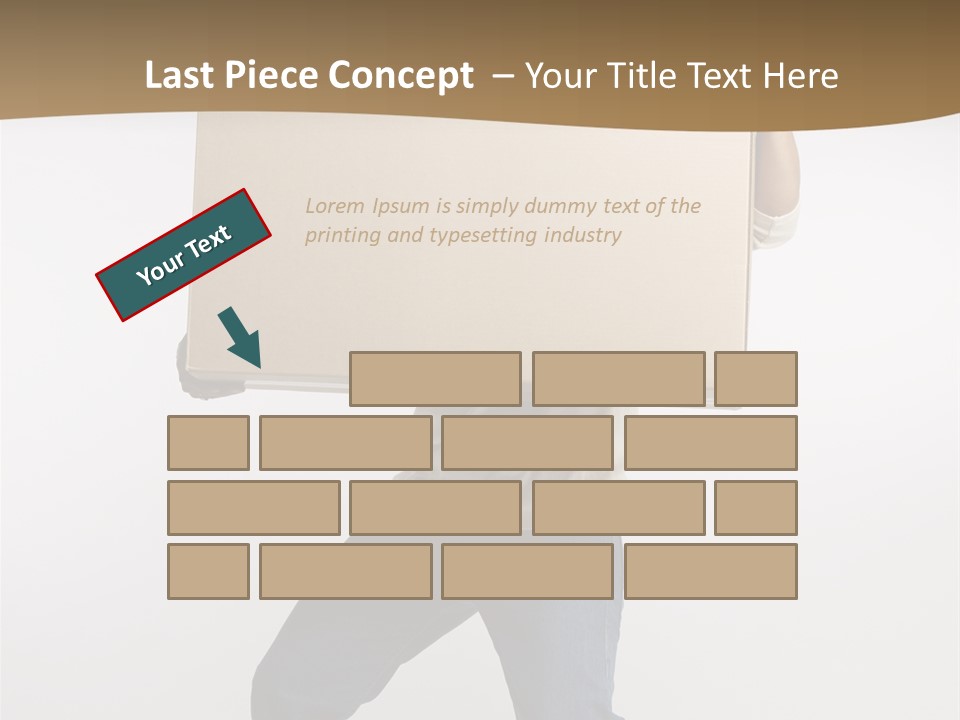 Paper Courier Heavy PowerPoint Template