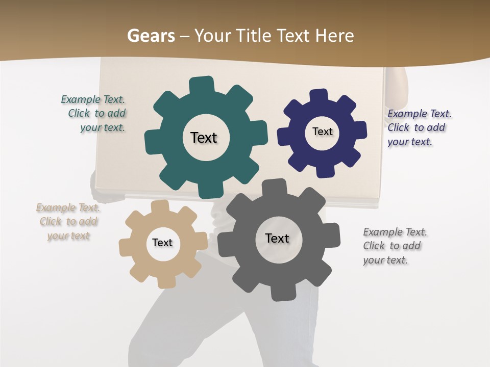 Paper Courier Heavy PowerPoint Template