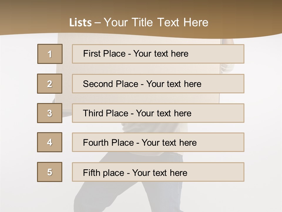 Paper Courier Heavy PowerPoint Template