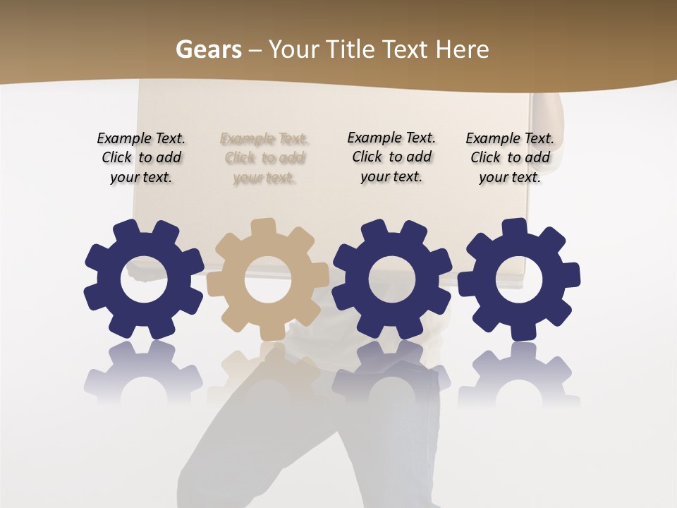 Paper Courier Heavy PowerPoint Template