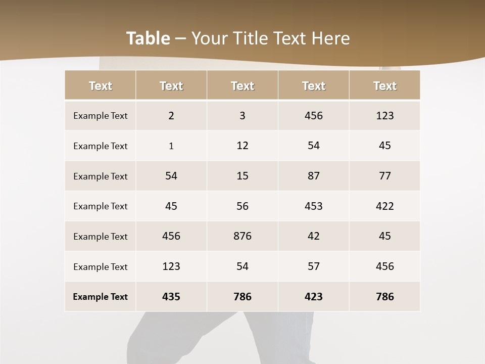 Paper Courier Heavy PowerPoint Template