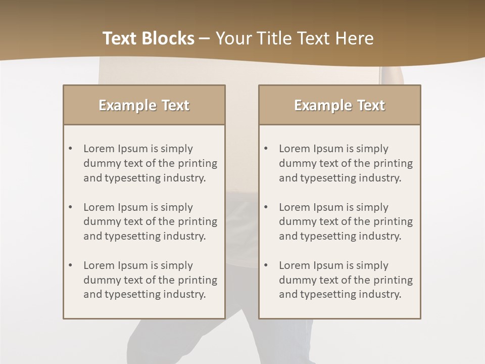 Paper Courier Heavy PowerPoint Template