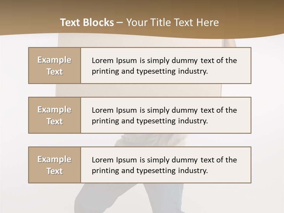 Paper Courier Heavy PowerPoint Template