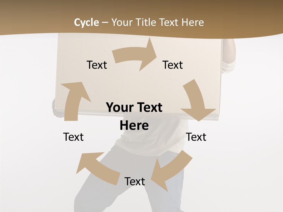 Paper Courier Heavy PowerPoint Template