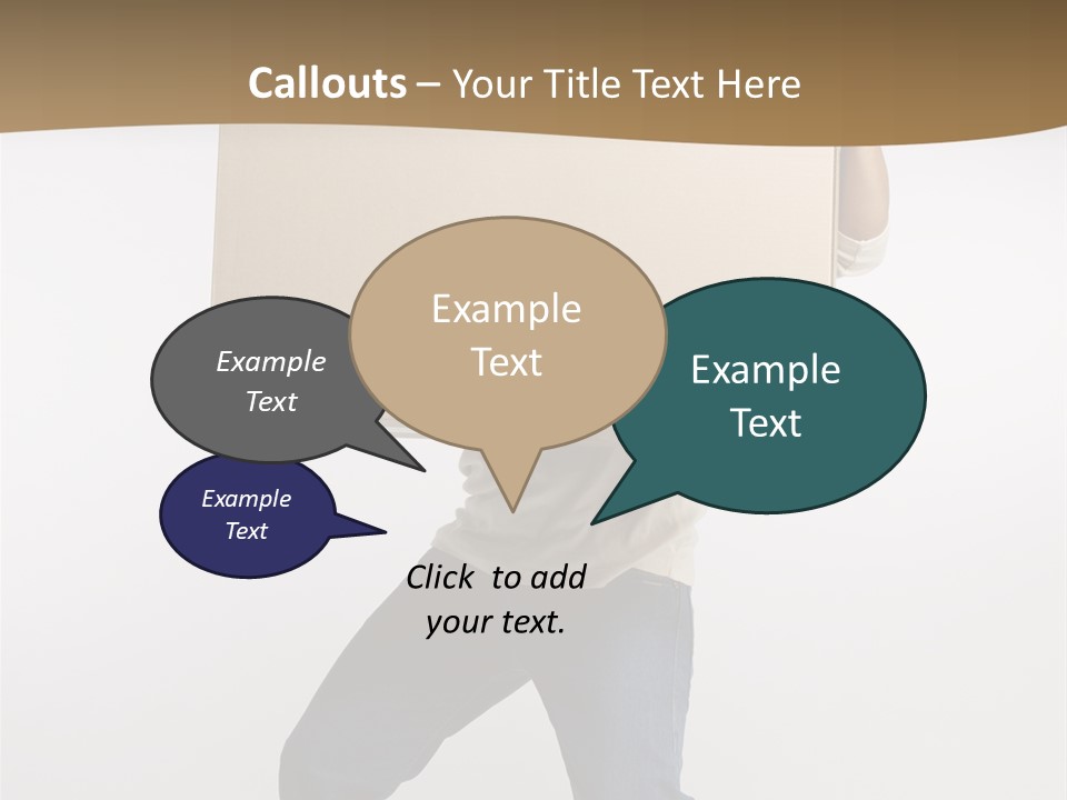 Paper Courier Heavy PowerPoint Template