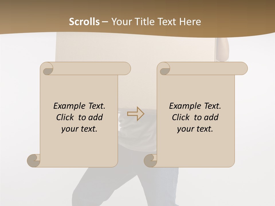 Paper Courier Heavy PowerPoint Template