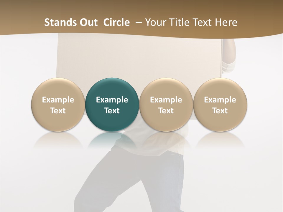 Paper Courier Heavy PowerPoint Template