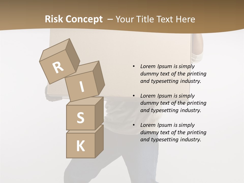 Paper Courier Heavy PowerPoint Template